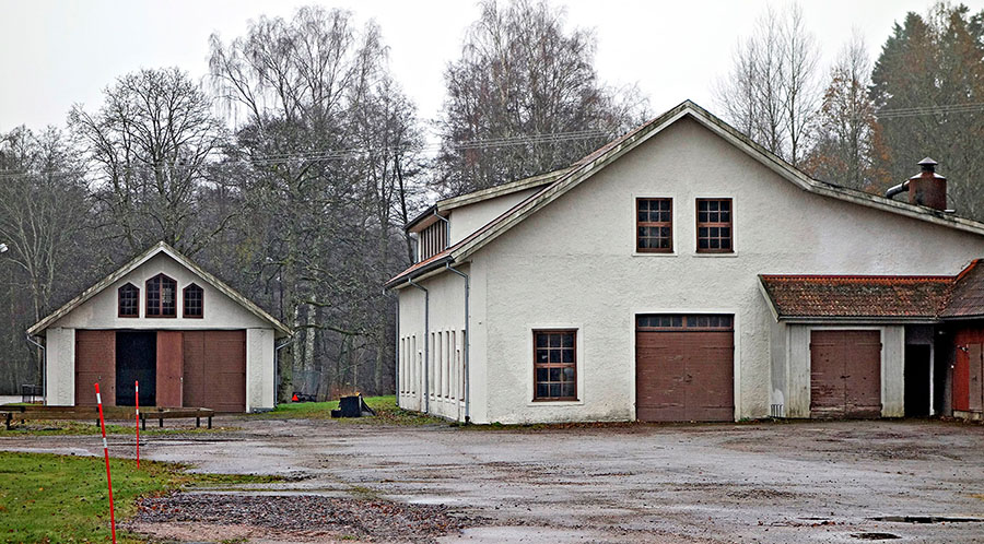 Lokstall och snickarverkstad/vagnverkstad 2012